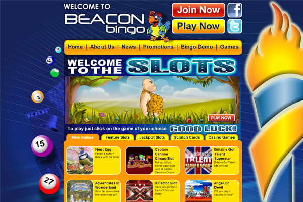 Beacon bingo slots
