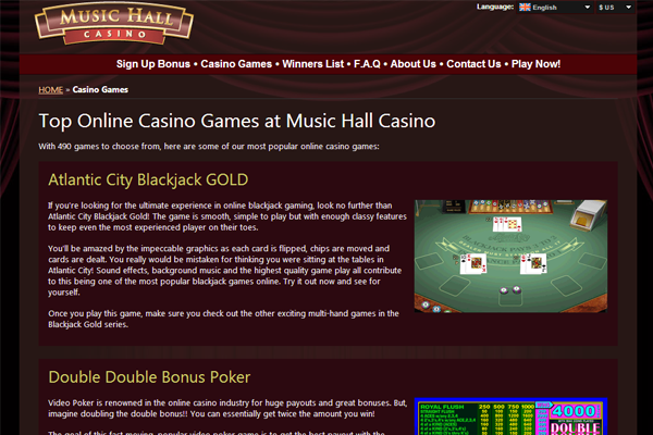 Music Hall Casino