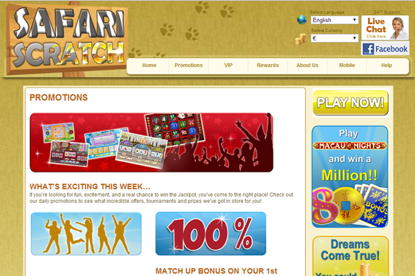 Safari Scratch