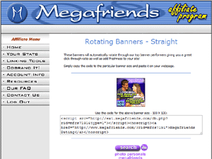 MegaFriends Affiliates