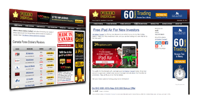 Forex website builder