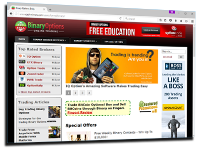 Binary choice offer options