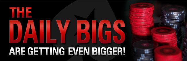 poker stars daily bigs