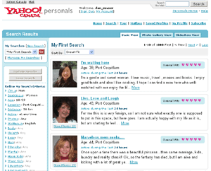 Yahoo Personals