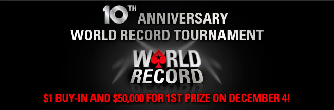 poker stars world record
